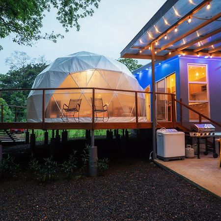 Bitzu Dome-Bijagua Riverside Glamping Buitenkant foto