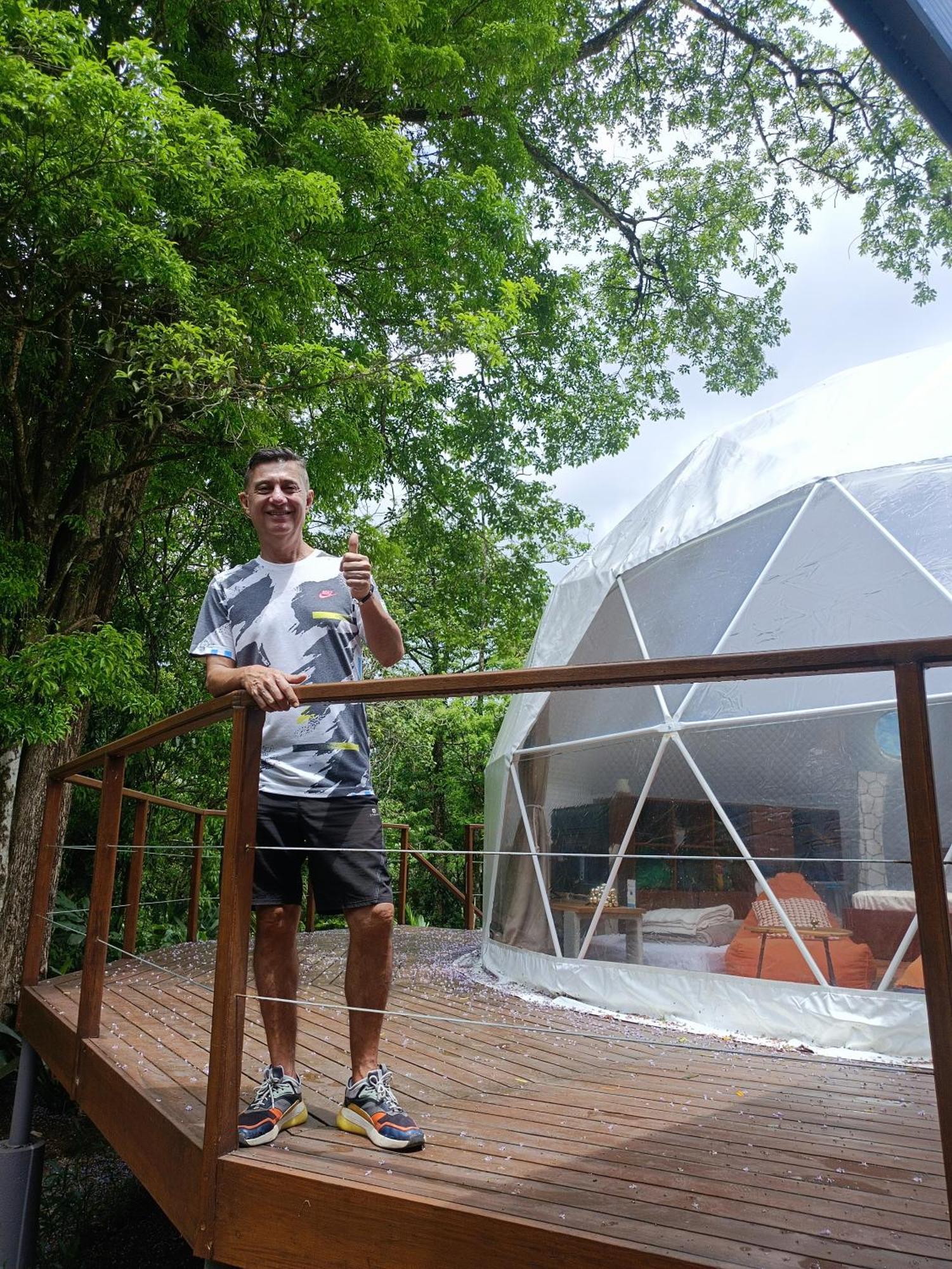 Bitzu Dome-Bijagua Riverside Glamping Buitenkant foto